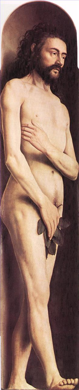 ゲントの祭壇画 アダム・ルネッサンス ヤン・ファン・エイク油絵